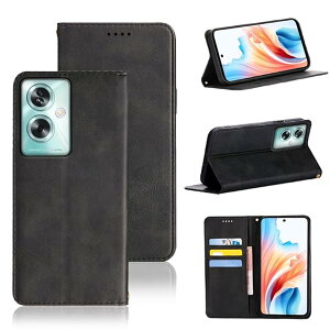 OPPO A79 5G ケース 手帳型 OPPO A79 5G 手帳型 ケース カバー PUレザー カード収納 財布型 耐衝撃 ケース マグネット スタンド機能付き 5色 (OPPO A79 5G ケース 手帳型) (ブラック)