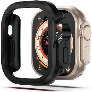 Rp`u Apple Watch Ultra2/Ultra p P[X 49mm ϏՌ A~×TPU d\ Ռ z ȒP K  AbvEHb` Eg2/Eg Jo[(ubN)