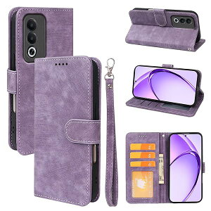 OPPO A3 5G ケース 手帳型 カード収納 オッポ スマホa3 スマホケース 職人仕様 手縫い革ケース ストラップ スタンド機能付き 財布型 360度保護 耐衝撃 レザー 多機能 ベルトループ付き? おしゃれ