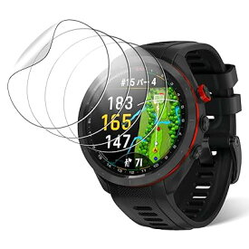 【4枚セット】ガーミン(GARMIN) Approach S70 47mm 用 フィルム KONXISA 保護フィルム 全面保護 指紋防止 高透過率 擦り傷防止 気泡ゼロ 軽量 薄型 撥水撥油 フィルム ガーミン Approach S70 47mm