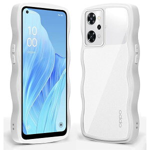 OPPO Reno9 A P[X/OPPO Reno7 A NA Sʕی OPG04 X}zP[X lC 킢 Jo[  ϏՌ ~ ^ y TPU Yی  h~ CX[dΉ (zCg)