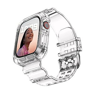 Apple Watch NA oh 38mm 40mm 41mm 42mm 44mm 45mm ϏՌ TPU xg یJo[ ̌^p AbvEHb` oh Rp`u iWatch Series 8/7/6/SE/5/4/3/2