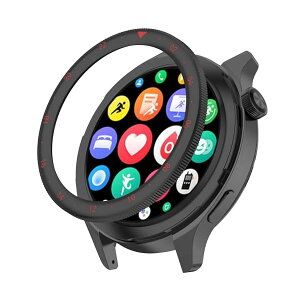for Xiaomi Watch S4 / S3 x[OA t[ یJo[ ϏՌ h~ ϏՌ x[ Xiaomi Watch S4/Xiaomi Watch S3X}[gEHb`p (ubNA)