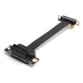 PCI-E 延長ケーブル オス - メス 切替カード ライザーカード ×1 ×4 ×8 ×16 グラフィックボード・ビデオカード対応 8Gbps (LED表示灯付き)