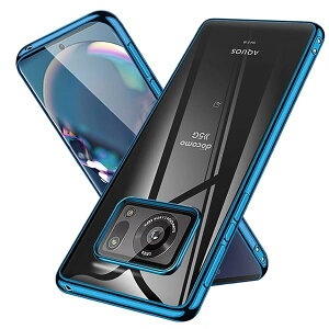 AQUOS R6 P[X NA SH-51B SH-M22 Jo[  TPU ^ y ϏՌ bLH \tgP[X lC یJo[ ^(u[)