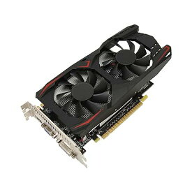 GTX1050Ti 用グラフィックスカード、4GB DDR5 PC ビデオゲームグラフィックスカード 128 ビット、デュアルファン冷却低ノイズビデオゲームグラフィックスカードチップ、VGA DVI HDMI 搭載デスクトップ PC コンピュータ用