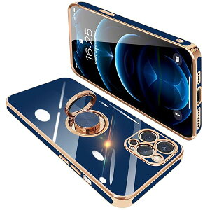 iPhone12 pro P[X Ot ACtH12pro O Jo[ ϏՌ TPU bLH 360°] X^h@\ ԍڃz_[ Xgbvz[t 6.1C`iu[j