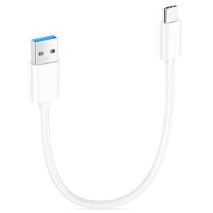 ZUSB-C Ή iPhone 15 [dP[u 30cm USB 3.1/3.2 Gen 2 10Gbpsf[^] Type-C P[u,iPhone 15 MacBook Pro/Air iPad Pro/Sony Xperia/S