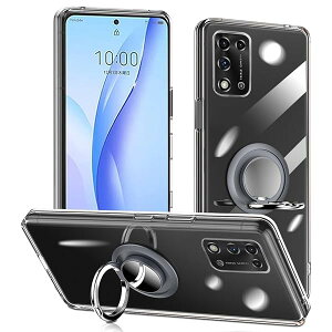 ZTE Libero 5G III �P�[�X A202ZT �����O�t�� ���� ���x�� 5g iii/3 �X�}�z�P�[�X �����O �N���A �V���R�� ���^ �X�^���h�@�\ �ϏՌ� �ϋv ����~�߁iZTE Libero 5G III �N���A�j