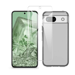 Ή Pixel 8A p̃KXtBy1KXtB+1TPU VR P[XzsNZ8a یtB tیtB ߗ CA[ Uh~ Pixel 8A NA VR  TPU P[X 
