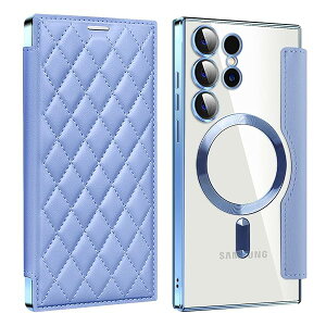 Galaxy S24 Ultra p P[X 蒠^ MagsafeΉ NA w  LeBO PUU[ X}zP[X J[h[  ؍ lCz^ Jo[ y Samsung MNV[ S24 Ultra p 