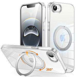 iPhone 16e p P[X MagsafeΉ CX[d 360°]X^h cΉ X}zP[X Phone 16e ČRKi ϏՌ }OZ[t O }Olbg ACtH16e p Jo[uNAv
