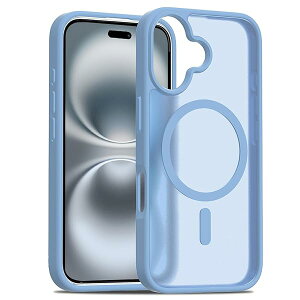 iPhone 16 P[X X}zJo[ }bg }Olbg CX[d ϏՌ wh~ ~ ČRMILKiEMagsafeΉ ACtH16 pJo[ C` (Cgu[, Phone 16)