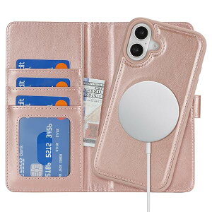 iPhone 16 P[X MagSafe Ή iPhone16 P[X ACtH16 P[X 蒠^ }OZ[t y2in1z ϏՌ J[h[ CX[dΉ tFCNU[(6.1C`Ή)-[YS[h