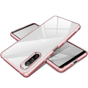 Xperia10III / Xperia10 iii Lite P[X NA XQ-BT44 SOG04 SO-52B Jo[ X}zP[X ϏՌ ^  \tg TPU bLH GXNyA Xgbvz[t y([YS[h