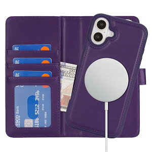 iPhone 16 P[X MagSafe Ή iPhone16 P[X ACtH16 P[X 蒠^ }OZ[t y2in1z ϏՌ J[h[ CX[dΉ tFCNU[(6.1C`Ή)-_[Np[v