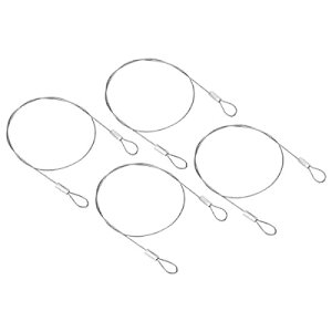 PATIKIL 40 cm SZLeBP[uC[ 4 XeX| 40 cm x 1 mm Ɩ[v _u[vt DJƖ וbNp