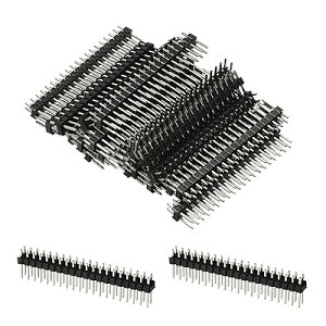 PATIKIL �X�g���[�g�s���w�b�_�[ DIP ��s 20�s�� 2.54mm�s�b�` �����b�L PCB 20����