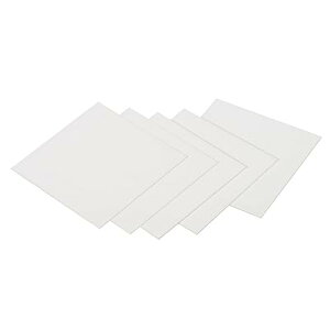 PATIKIL A~iZ~bNV[g XNGAppbh ≏V[g 5 XgWX^p dx 50x50x0.5mm(2x2x0.02")