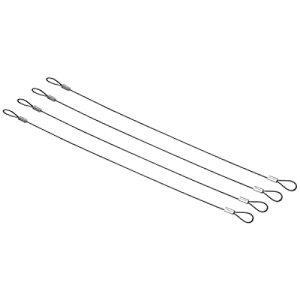 PATIKIL 30 cm SZLeBP[uC[ 4 XeX| 30 cm x 1.5 mm Ɩ[v _u[vt DJƖ וbNp