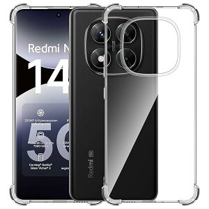 For Redmi NOTE 14 Pro 5G P[X Redmi NOTE 14 Pro 5G NA \tgJo[ TPU Yی ^ wh~ ϖh~ h~ Sی y SʕیJo[