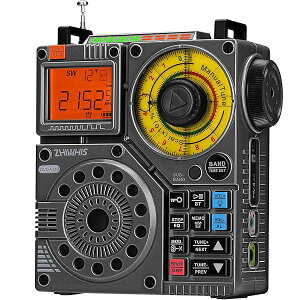 BluetoothXs[J[ BCLWI ZgM@ VHF/FM/AM/SW/ChFM d ^/APPRg[/MicroSDJ[hΉ/20ԘAĐ/^C}[/USB-C[d/ZK擾 hЃAEghA2024VoZWS-