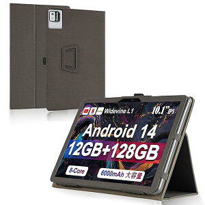 For Callsky Ctab 10 ケース 10インチ スタンド 機能 角度調整 上質PUレザー キズ防止 軽量 タブレット カバー 全面保護 タブレット用アクセサリー Callsky Ctab 10 専用 スマートカバー (ブラック)