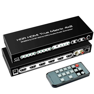 yŁz 8K HDMI}gbNX 42o HDMI 2.1 4K@120Hzؑ֊  (fW^EL/RI[fBI) ARCtHDR10 HDCP2.3 hr[ErWEAgX R\