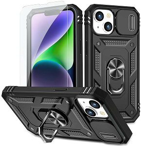 iPhone14 P[Xp, iPhone 14 P[X phone14 X}zP[X + pق14 ?KX tB, 360°] X^h@\ O gуP[X ԍڃz_[Ή ϏՌ u@\ Case Cover iphon