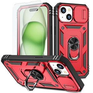 iPhone15 P[Xp, iPhone 15 P[X phone15 X}zP[X + pق15 ?KX tB, 360°] X^h@\ O gуP[X ԍڃz_[Ή ϏՌ u@\ Case Cover iphon