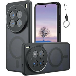 For Vivo X200 Pro p P[X ̃fUC Magsafe Ή }Olbg  CAX[d }bgP[X ČRMILKi擾 nCubg TPUop[ PC}CNhbgH ϏՌ ΂݂Ȃ w