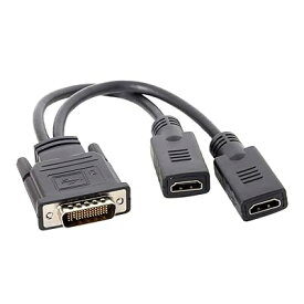 chenyang DMS-59Pin 1-2 HDMI 1.4スプリッター 延長ケーブル PCグラフィックスカード用
