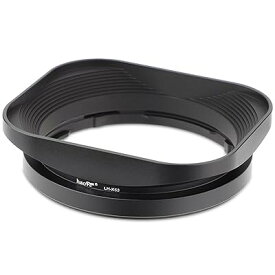 Haoge LH-X53 バヨネットメタルスクエアレンズフードシェード for 富士フイルム Fujifilm Fuji Fujinon XF 35mm F1.4 R / XF35mmF1.4 R, XF 18mm F2 R / XF18mmF2 R