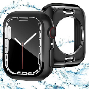 y2024ǃfz Ή AbvEHb` Jo[ 44mm IP68 hP[X 360 AbvEHb`SE2/SE/6/5/4 P[X Apple Watch SE2/SE/6/5/4 P[X Ή Apple Watch Jo[ KXt