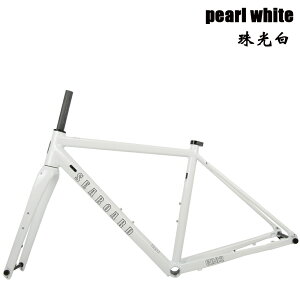 Seaboard ロード自転車フレーム GR02 グラベルオフロードディスクブレーキアルミ合金フレーム、カーボンフォーク付き 700C シリンダーシャフト