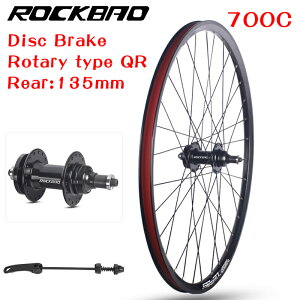 【海外発送】マウンテンロードバイクホイールセット 24 26 27.5 インチ MTB 部品ディスクブレーキ二層アルミ合金 26er 700C 2 ベアリングハブ自転車ホイール