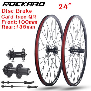 【海外発送】マウンテンロードバイクホイールセット 24 26 27.5 インチ MTB 部品ディスクブレーキ二層アルミ合金 26er 700C 2 ベアリングハブ自転車ホイール