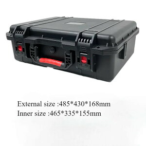 プロのプラスチック製ツールボックス,収納ケース,リジッドケース,ポータブル,防水