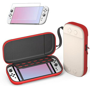 SWITCH 2 P[X+ 1 HDKXیtB Ninten-do Switch 2 p یP[X Jo[ EVA [obO ho h ϏՌ y Sʕی^ ^ѕ֗ (Beige)