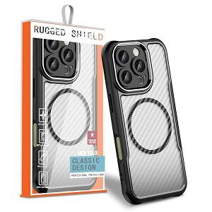 【米軍規格・Magsafe対応】 iPhone 16 Pro Max 用 ケース マグネット搭載 ワイヤレス充電 いPhone16pro