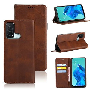 OPPO Reno5 A ケース 手帳型 OPPO Reno 5A 手帳型ケース Reno5 A スマホケース カバー 手帳型 PUレザー カード収納 財布型 耐衝撃 ケース マグネット スタンド機能付き 5色(OPPO Reno5A ケース 手帳型