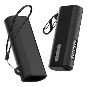 For Fasoul C2 ケース 紛失防止用のフックを搭載した 軽量 キズ防止 防塵 傷つきにくい 柔らかなシリカゲルのスポーツクールなデザイン 衝撃 吸収 Fasoul C2ケースカバー 落下防止保護(ブラック)