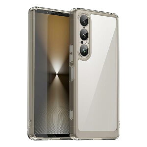 For Xperia 1 VII 5G P[X SO-51F / XQ-FS44 / SOG15Jo[ ϏՌJo[ X}zP[X TPU+PCf ϋv یP[X ΂ݖh~ ^т₷P Xgbvz[ ČRMILKi h~ X
