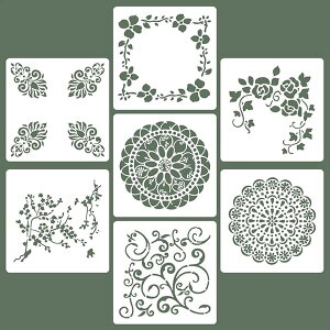 ԕ 䶗 }_ 13 x 13 cm }p 7 pcs ev[g DIYXNbv XeVV[g p G zCg