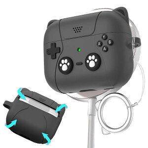 For AirPods 4P[X VR (2024) (USB-C) Ή MagSafeΉ ܂܏[d\킢 hho ϖ L ϋv \tg Ռ z h~ h~obNt AirPods 4 یJo[