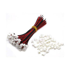 30�y�A JST 2.0 PH �R�l�N�^ �I�X�ƃ��X 2.0mm �v���O�R�l�N�^ 2�s�� �[�q�R�l�N�^���C���[ �W�����v���C�� JST-XH RC���|�o�b�e�� �w���R�v�^�[�p Micro JST 2�s��Male��Female�R�l�N�^�v���O100mm��
