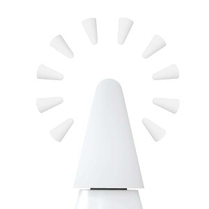 Apple Pencil y AbvyV 2 ی Jo[ 1/񐢑 y y  tips E?? C𑝂₷ Â ~ 10 (White)