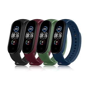 �R���p�`�u�� Xiaomi Mi Band 5 �o���h/Mi Band 6 �o���h �ւ��x���g �_�炩���V���R���� �����x���g �Ή� �V���I�~5/6 �X�}�[�g�o���h (��+��+��+��)