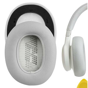 �C���[�p�b�h QuickFit �݊��� �p�b�h �W�F�C�r�[�G�� JBL Live 650 BTNC, Lifestyle E65BTNC, Duet NC, Live 660 NC �w�b�h�z���ɑΉ� �p�b�h �C���[/�C���[�J�b�v (�v���e�C�����U�[/