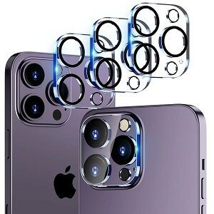 y3pbNzJtB iPhone 14 Pro Max 6.7" / 14 Pro 6.1" p HD KX J YیtB [2022 Vo[W] ɂ tȒP NA+ubNT[N